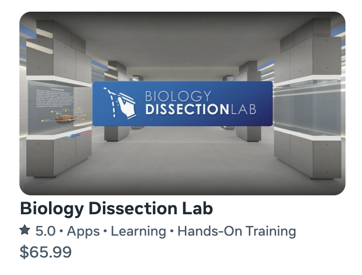 Meta App Store Listing